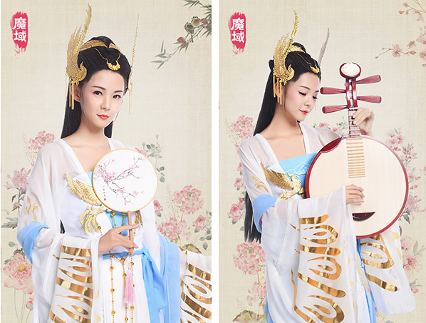 一件汉服的诞生从游戏美术团队的落笔规划到汉服规划师的裁剪成衣